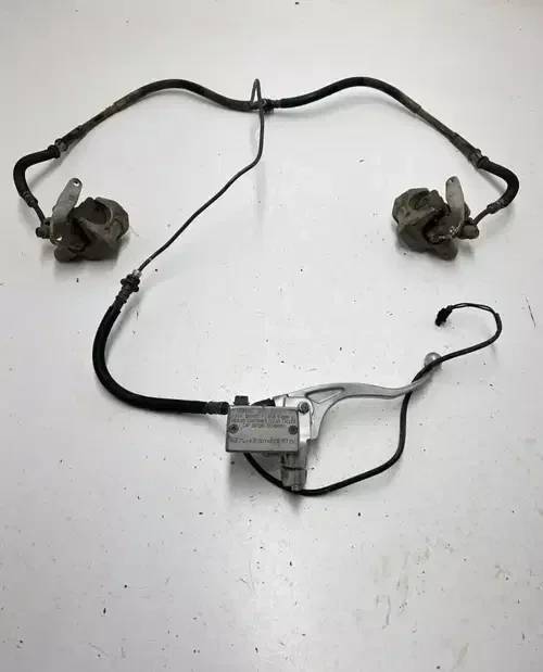01 2001 Yamaha Raptor 660 R OEM Front Brakes Caliper Line Master Cylinder Lever