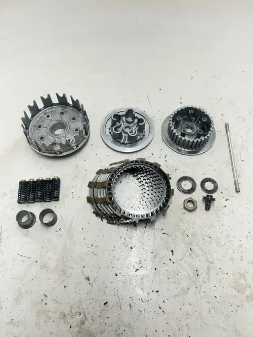 05 2005 Suzuki RM-Z250 Rmz 250 OEM TIGHT! Clutch Basket Pack Assembly Plate Rod