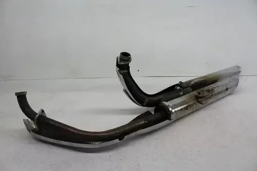 06-22 KAWASAKI VULCAN 900 VN900B CLASSIC FULL EXHAUST SYSTEM HEADERS PIPE