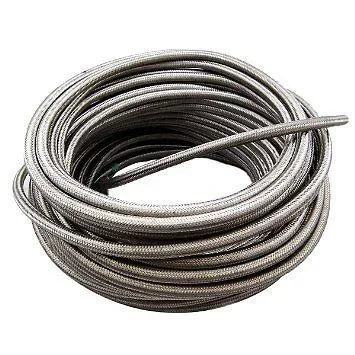 10 Foot AN10 Stainless Steel Braided Fuel Oil Gas Line Hose -10AN