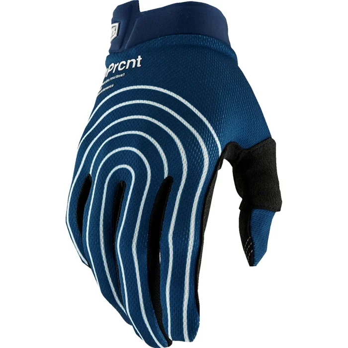 100% iTrack Rewound Gloves – Navy