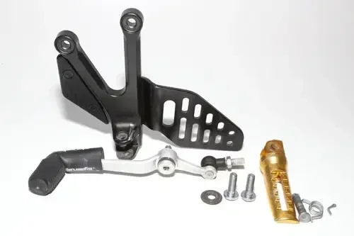 17-20 Yamaha Yzf R6 Left Rearset Rear Set Foot Peg W Shifter OEM