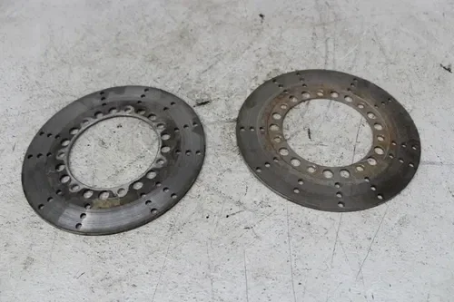 1982 KAWASAKI KZ750N SPECTRE SHAFT FRONT LEFT RIGHT BRAKE ROTORS DISCS