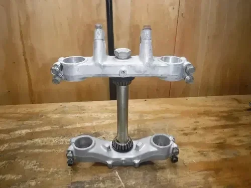 1988 Kx125 Kawasaki Triple Clamps Trees Yokes Steering Stem Front Forks