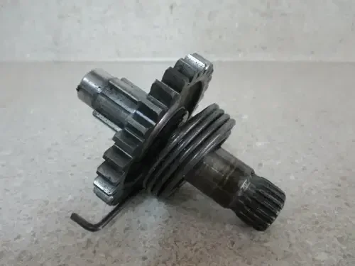1990 SUZUKI RM250 KICKSTART GEAR SHAFT, KICK START GEAR OEM, 26211-05D03, MX79-1