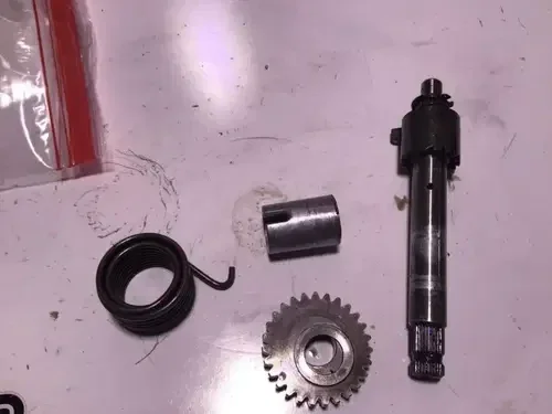1992 89-13 CRF100F XR100R Kick Starter Shaft Spindle Gear Ratchet Spring Kicker