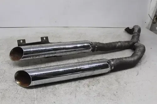 1999 Yamaha V Star 1100 XVS1100 Custom FULL EXHAUST SYSTEM HEADERS HEAD PIPE