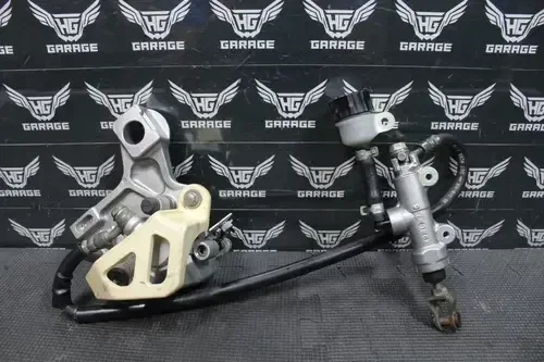 2000 KAWASAKI KX125 OEM REAR BACK BRAKE CALIPER MASTER CYLINDER LEVER 43015-1597
