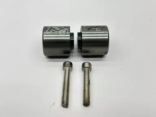 2009 Yamaha YZFR6 Slider Pegs Frame Steel Set Bolts Protectors OEM YZF R6