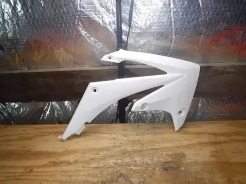 2010 CRF250R Shroud Right Side Tank Shroud Fuel Plastic White