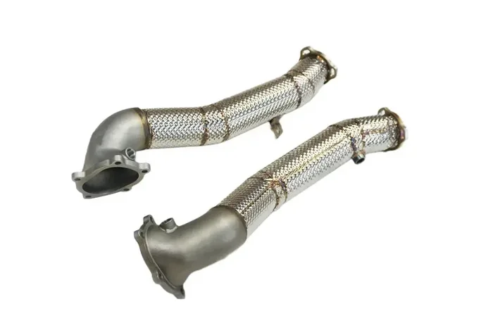 2012 – 2019 Audi C7 S6 S7 RS7 RS6 / D4 S8 A8 4.0 Catless Downpipes Heatshield – EXPORT ONLY