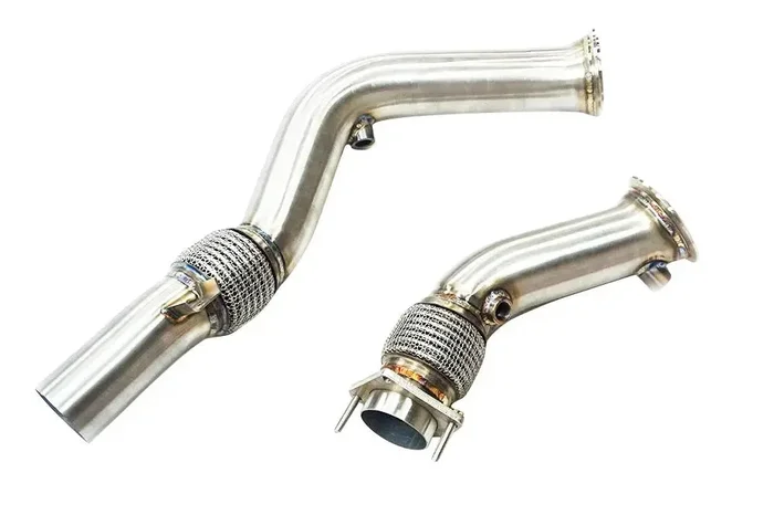 2014- 2019 3 ” Cast Catless Ceramic Downpipes BMW M3, M4 & M2 Competition S55 F80 F82 F87 – EXPORT ONLY