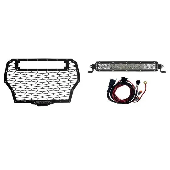 2017 POLARIS RZR TURBO GRILLE KIT INCLUDES 1 10in. SR-SERIES SPOT/FLOOD COMBO