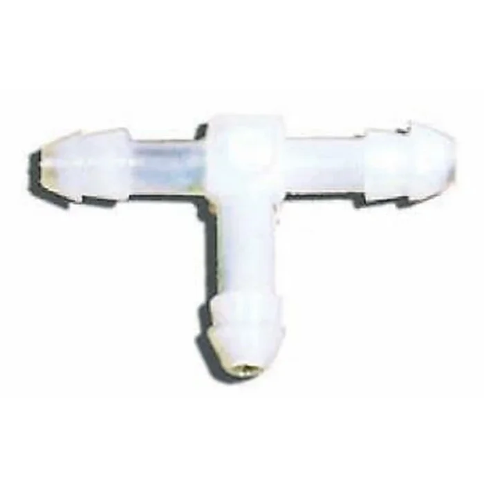 2FastMoto Fuel/Primer Line Plastic “T ” FITTING, 1/8 ” x 1/8 ” x 1/8 ” – Clear [MPN: 07-278 ]