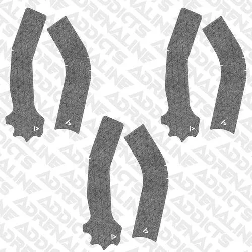 (3 Pairs) 2003-2007 Kawasaki KX125/250 Rubberized Grip Tape │Adrenaline Addicts