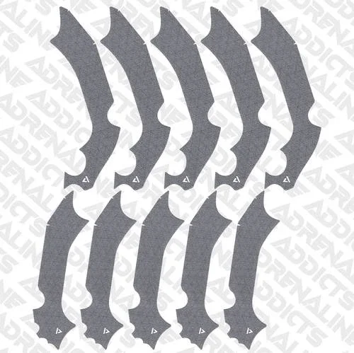 5 Pairs│2019-2023 Kawasaki KX450 KX450X Rubberized Grip Tape│Adrenaline Addicts