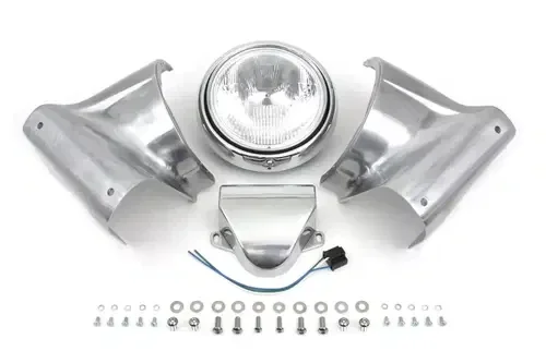 7″ Headlamp Cowl Kit for Harley Davidson by V-Twin