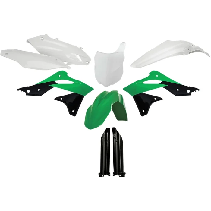 ACERBIS 1403-1427 2314184584 Replacement Plastic Kit Full Replacement Body Kit – OEM ’14 Green/Black/White