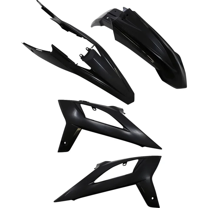 ACERBIS 1403-3600 2936270001 Standard Body Replacement Plastic Kit Standard Replacement Body Kit – Black