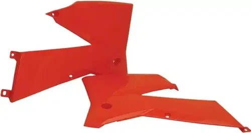 Acerbis Orange Radiator Shrouds Scoops For KTM 125-525 05-07 2043670237