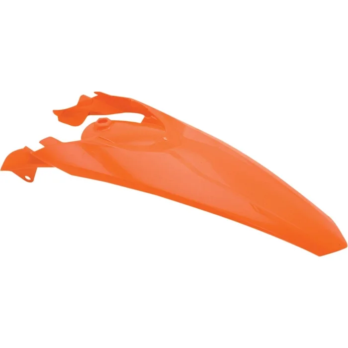 Acerbis Rear Fender with Taillight Orange [MPN: 2250380237]