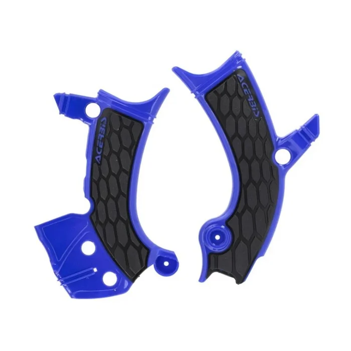 Acerbis X-Grip Frame Guards – Black/Blue – WR 450 F 2985901034