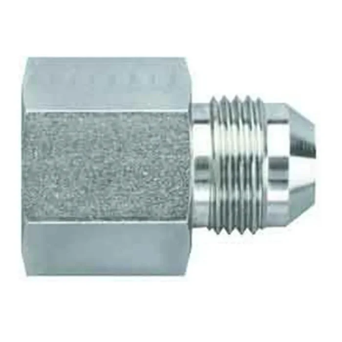 Aeroquip Steel -10 Female to -08 Male AN Reducer Adapter