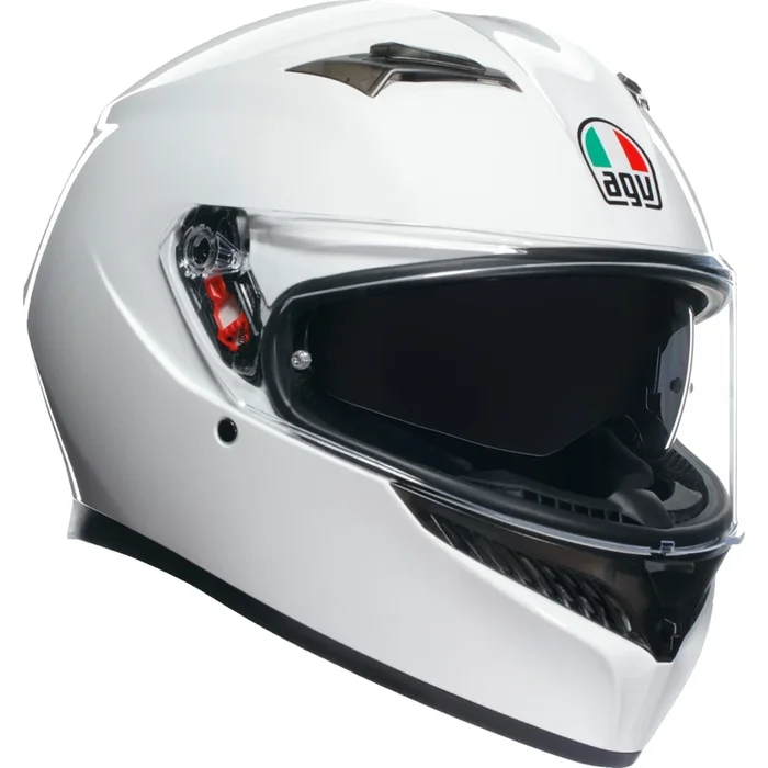 AGV 0101-15545 21183810040142X K3 Mono Helmet K3 Helmet – Seta White – 2XL