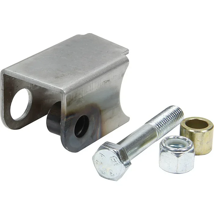 Allstar Performance Coil-Over Bracket w/ Grade 5 Bolt – Lock Nut & Spacer – Left Hand – Notched Style