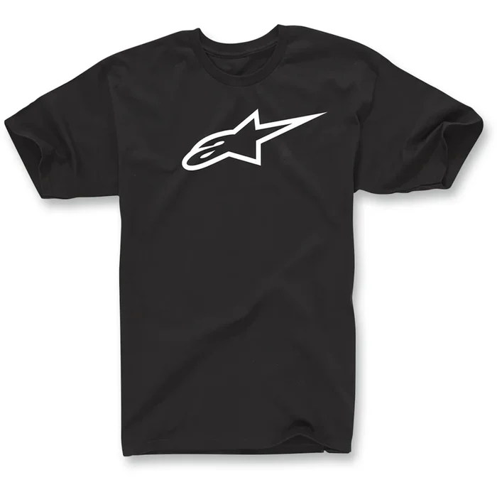 ALPINESTARS 3030-13760 1032720301020XL Ageless Classic T-Shirt Ageless T-Shirt – Black/White – XL