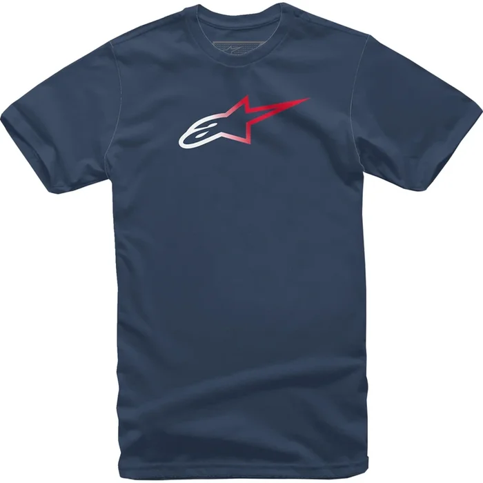 ALPINESTARS 3030-22161 1232-72202-70-L Ageless Fade T-Shirt navy – large