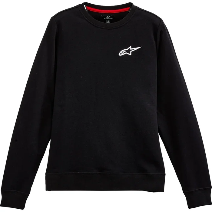 ALPINESTARS 3051-1181 12325182010L Women’s Ageless Crew Fleece black – large