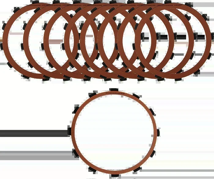 Alto 810-4129 095752P CLUTCH PACKS FRICTION BIG TWIN 98-ON