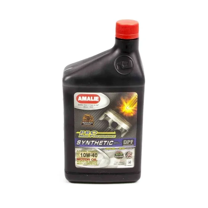 Amalie Pro High Performance Synthetic Blend Motor Oil – 10W-40 – 1 Qt. Bottle