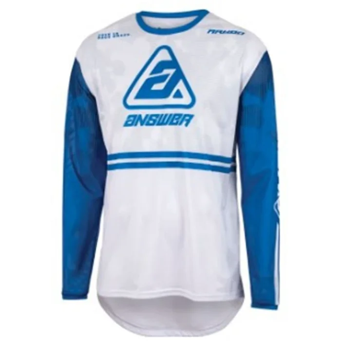 Answer Youth A23 Arkon Trials Jersey – Blue/White – Youth XL 447575
