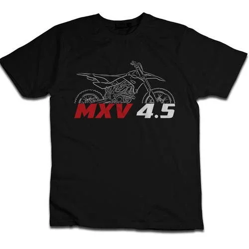 Aprilia MXV 4.5, Motorcycle Tee Shirt for Riders, S-5XL
