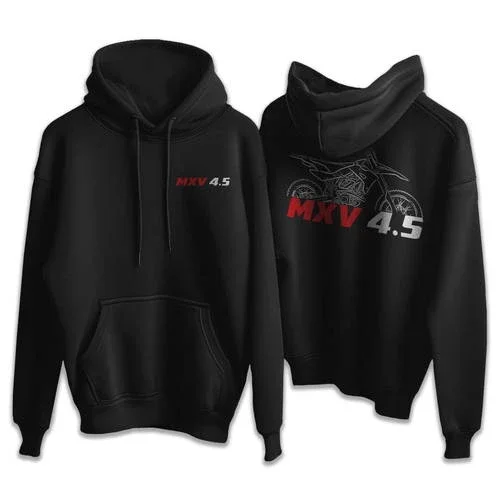 Aprilia MXV 4 Hoodie, Motorcycle Pullover Hoodie for Riders