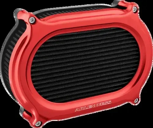 ARLEN NESS Stage Fits 2 Oval Air Cleaner Kit – Red 600-178