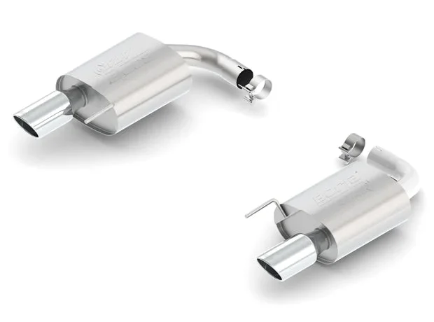 ATAK Axle-Back Exhaust (Polished Tips) for Mustang 5.0L GT 2015-17 | #11895 | Borla