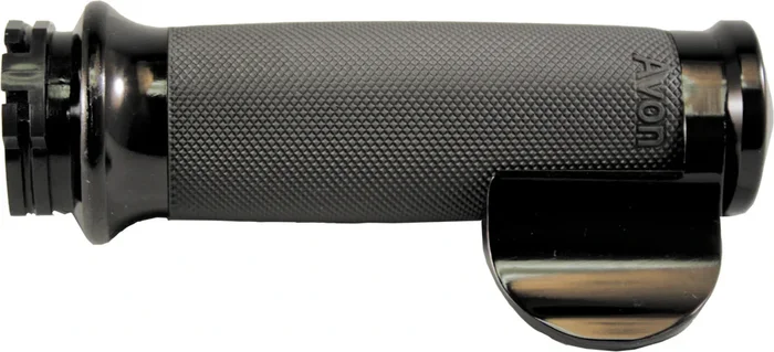 Avon 40-4352BK CC-86-ANO-BOSS CUSTOM CONTOUR GRIPS CABLE THROTTLE BOSS BLACK