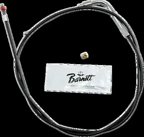 BARNETT Black Vinyl Idle Cable – Fits +3″ 101-30-40016-03