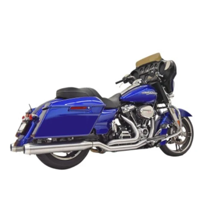 Bassani Manufacturing True-Dual Exhaust – Stainless Steel – M8 [MPN: 1F66SS]