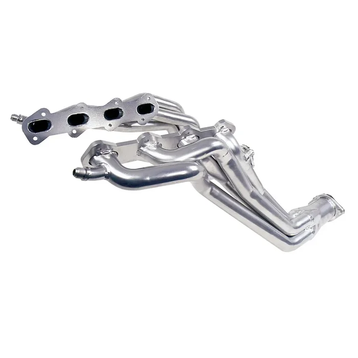 BBK Performance Long Tube Headers – 1.625 in Primary – 3 in Collector – Metallic Ceramic – Ford Modular – Cobra – Ford Mustang 1996-98 – Pair