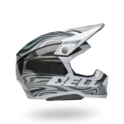 Bell Moto-10 Spherical Helmet – Cortex Gloss Silver/Gray – Large