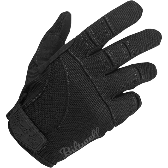 Biltwell Inc. Moto Gloves – Black – X-Small 1501-0101-001
