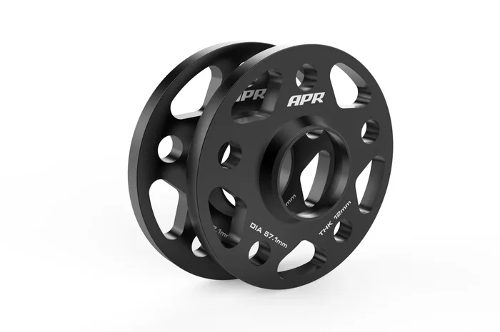 Black Spacers Set (with Lug Bolts) for VAG Vehicles 1996-2023 | #MS100157 | APR