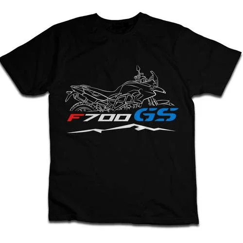 BMW F700GS 2013-2018 T-Shirt, Motorcycle Tee Shirt for Riders, S-5XL