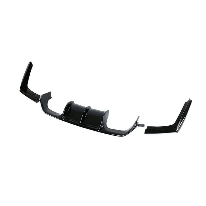 BMW M3/M4 (F80 F82 F83) GLOSS BLACK DIFFUSER – V STYLE