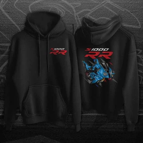 BMW S1000RR 2012 Bluefire on Hoodie Pullover for Riders