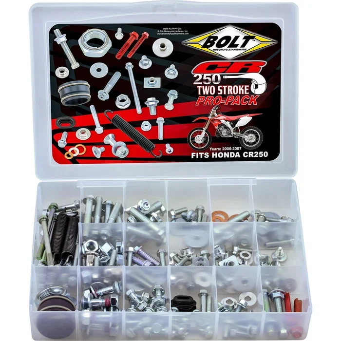 Bolt MC Hardware Pro-Pack for Honda CR250 CRPP-250
